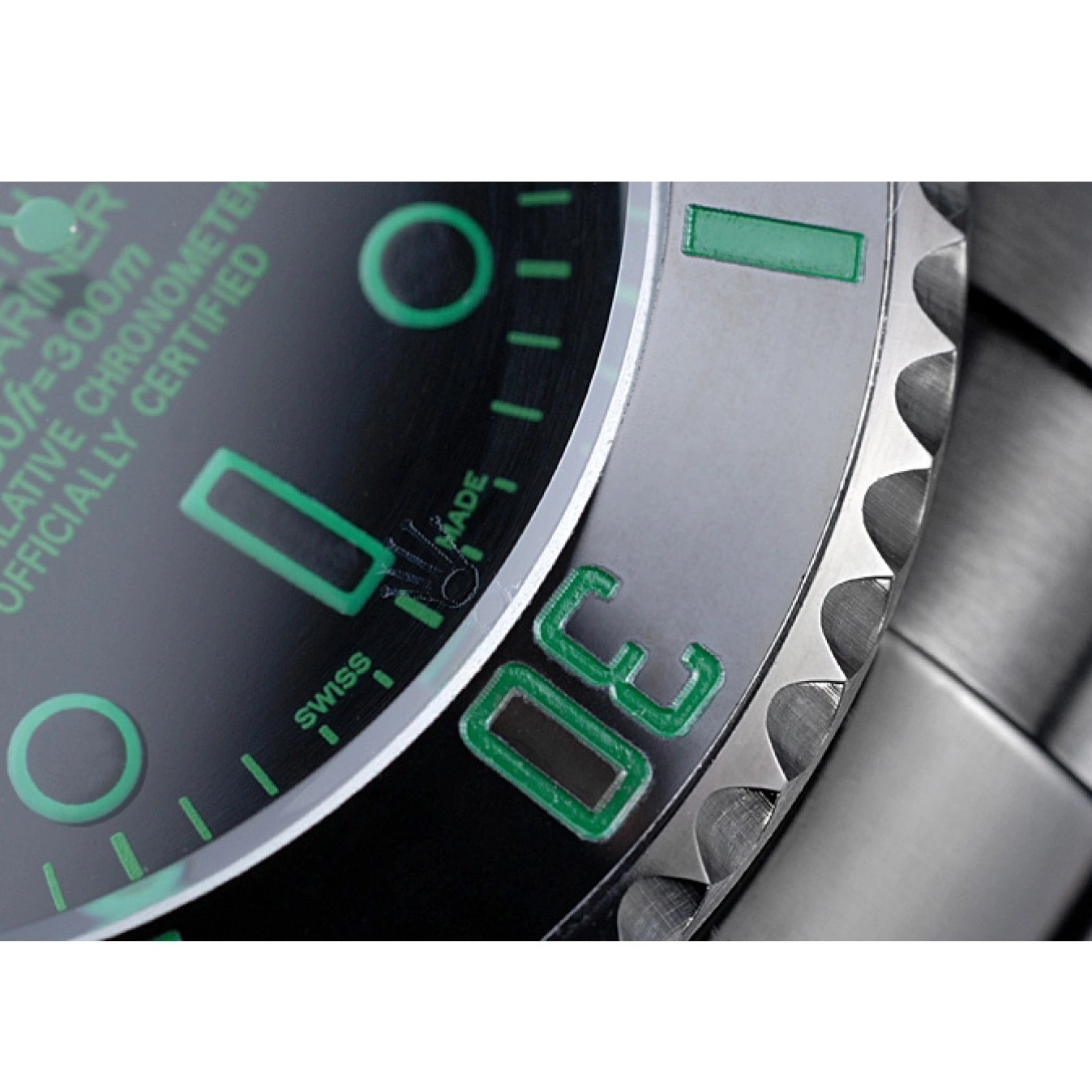 Good copy rolex watches Submariner Black 622007 Ceramic Stealth Rolex 0712